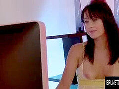 Brunettes enjoy Dick - ravaging nubile Jessica Valentino While Parents Are Away