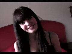 Cute 18 yo spanish teen first porn video