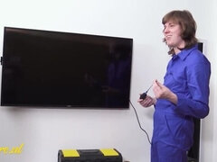 Πρωκτικό, Μεγάλα βυζιά, Πίπα, Ώριμη, Καλσόν με τρύπα στον καβάλο, Μουνί, Ξυρισμένη, Βυζιά