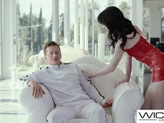 Wicked - Cyber Space HOT AF Redhead Gets Cyber Fucked Hard