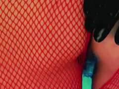 Leie, Grosser arsch, Dildo, Gesichtssitzen, Frau, Selbstgemacht, Lesbisch, Masturbation