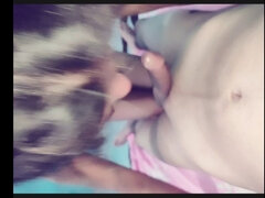 Pár, Házi készítésű, Természetes mellek, Lovaglás