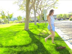 Tanzen, Masturbation, Orgasmus, Öffentlich, Solo, Unter dem rock