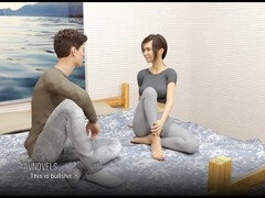 Tre dimensioni, Amatoriale, Culo in bocca, Culo grosso, Brunetta, Università, Giochi