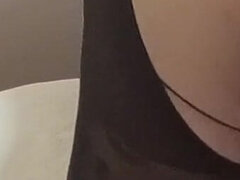 Analny, Duży tyłek, Dildo, Gej, Bielizna, Masturbacja, Solo, Pończochy