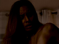 Arcra élvezés, Filigrán alkatú, Vöröshajú