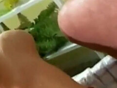 18 jaar, Grote lul, Blond, Pijpbeurt, Sperma in gezicht, Vingeren, Pissen, Tiener