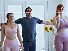 Tette grandi, Pompino, Brunetta, Matura, Pornostar, Rossa, Ragazza, Terzetto