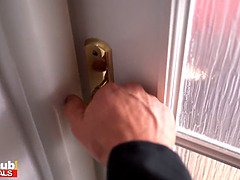 Duży tyłek, Duże cycki, Blondynka, Styl na pieska, Mamuśka, Orgazm, Krzyczeć, Trójkąt