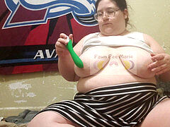 Solo, climax, bbw
