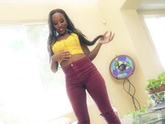 Popó, Cumizás, Ondó fröcskölés, Kutya póz, Ébenfekete, Hd, Fajok közötti, Természetes mellek