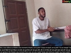 Africain, Grosse bite, Médecin, Pieds, Petite femme, Suçant, Adolescente, Nénés