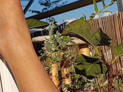 Stor stjärt, Fötter, Fotfetisch, Handjobb, Hemmagjord, Mogen, Naken, Fru