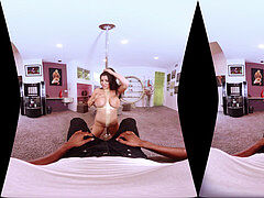 BaDoinkVR.com busty inked Babe Romi Rain Gets Your BBC In point of view