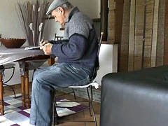 항문, 아기, 큰 가슴, 흑갈색 머리, 핸드잡, 하드코어, 나이든, 밀프