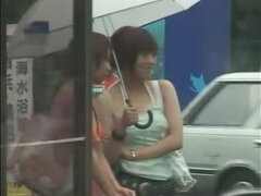 Kuřba, Skupina, Honění, Japonské, Spodní prádlo, Na veřejnosti, Voyeur