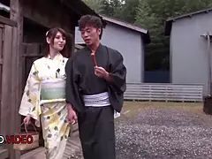 Lucky JAV fan finds intense pleasure with picked up beauty enjoying varied fucks