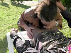 Bbw stor vacker kvinna, Avsugning, Knubbig, Par, Hanrej, Sperma shot, Verklighet, Spansk