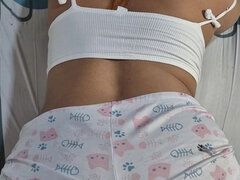 Amatör, Amerikansk, Stor stjärt, Stora tuttar, Avsugning, Latina, Pov, Tuttar