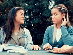 Κώλος, Μελαχροινή, Διαφυλετικό, Φιλί, Λεσβία, Αυνανισμός, Μουνί, Βυζιά