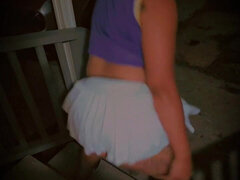 Amatéři, Americké, Zadek, Černé, Venku, Sólo, Tetování