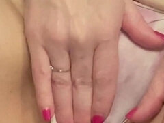 Leie, Schmuddelige sprache, Frau, Masturbation, Reif, Muschi, Rotschopf, Solo