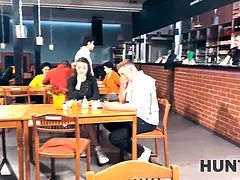 Kauniit, Hd, Näkökulma pov, Julkinen, Huutava, Ajeltu, Vessa, Vaimo