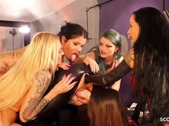 Bondage discipline sadomasochisme, Sperma, Duits, Ruw, Sperma, Tiener