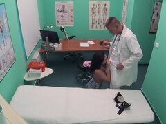 Lola Bulgari gets fucked by tattooed doctor