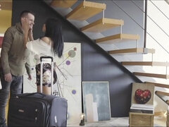 Blondine, Blasen, Vollbusig, Sperma im mund, Lecken, Milf, Muschi, Tätowierung