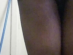 Black Sissy Boy Solo Ass Spreading Anal