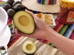 큰 가슴, 음식, Hd, 파티, 보지, 빨아들이는, 청소년, 젖가슴