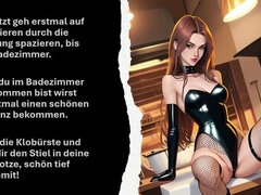 Bdsm, Femdom, Fetiš, Německé, Hd, Masturbace, Trest, Otrok