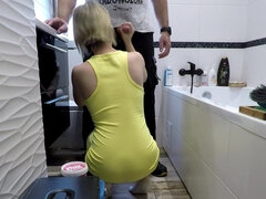 Amatör, Blondin, Avsugning, Mogen, Milf