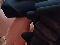 Three Dorm Mates Masturbate Their Pussies in a Risky Way in the Shared Kitchen