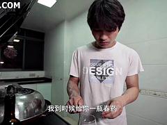 素人, アジア人, なめる