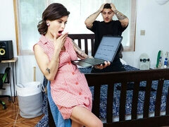 デカ尻, デカチン, デカパイ, フェラチオ, 茶髪の, バック, 淫乱熟女, ショートヘア