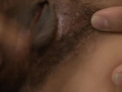 Delightful hirsute Japanese Yuu Uehara getting an amazing hard core sex