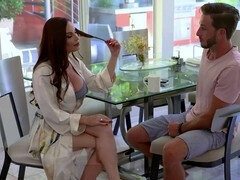 Amerikansk, Stjärt mot mun, Avsugning, Slick, Mamma, Tuttar