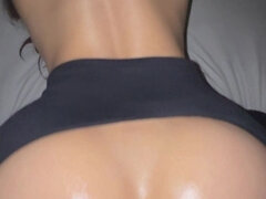 Amatör, Anal, Stor stjärt, Stor kuk, Par, Creampie, Latina, Pov