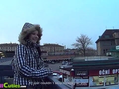 Watch MallCuties getting pounded on the street like a true amateur!