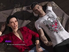 3D adult visual novel game featuring hot brunettes and big booties