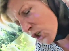 Babe, Pik sutte, Par, Sædskud, Komme på ansigtet, Onani, Udendørs, Trekant