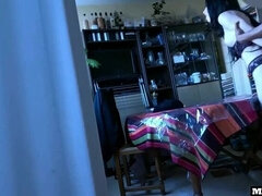 French Goth Teen Takes BBC Hardcore - Rough Anal & Creampie