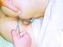 Desi Teen Shaves Hairy Pussy & Ass Hole - Indian Village Girl Close Up