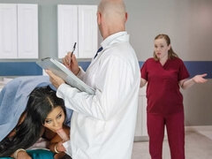 Bbw, Velký zadek, Velké kozy, Kuřba, Brunetka, Doktor, Prstění, Milf žcbp