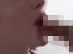 Beautiful Scandinavian Wife with Big Breasts and Slender Waist Gets Fucked by Homestay Student Because She Couldn't Run Away