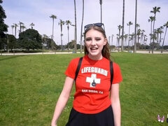 Audition, Blonde, Sucer une bite, En levrette, Hard, Seins naturels, Chatte, Adolescente