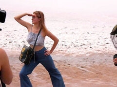 Amatoriale, Dietro la scena, Capellona, Hd, Naturale, All'aperto, Pubblico