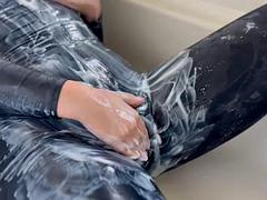 Cum hungry Teen Endlessly Pumped with Slime